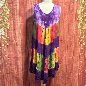 India Boutique Tie Dye Dress